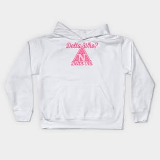 Delta Who Kids Hoodie